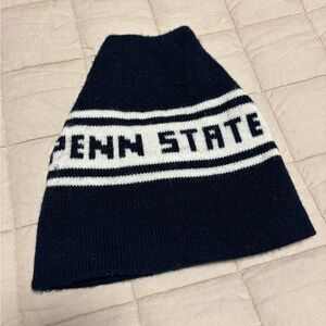 Vintage Penn State Navy & White Beanie Hat